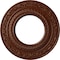 Ekena Millwork Andrea Medallion (Canopies up to 4 1/8"), 8 1/8"OD x 4 1/8"ID x 1/2"P, Burnished Mahogany Crackle CM08ADBMC - alternate 1